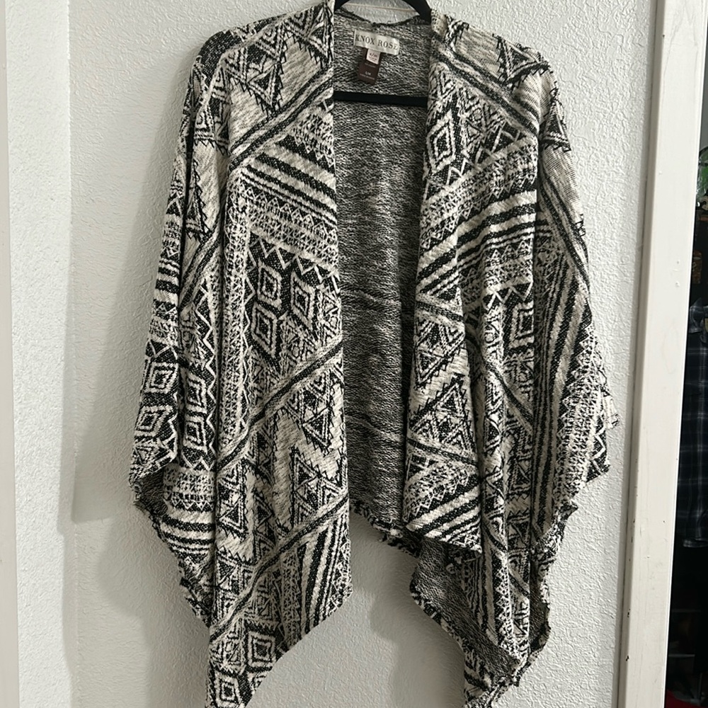 Knox Rose Aztec Boho Southwestern Kimono